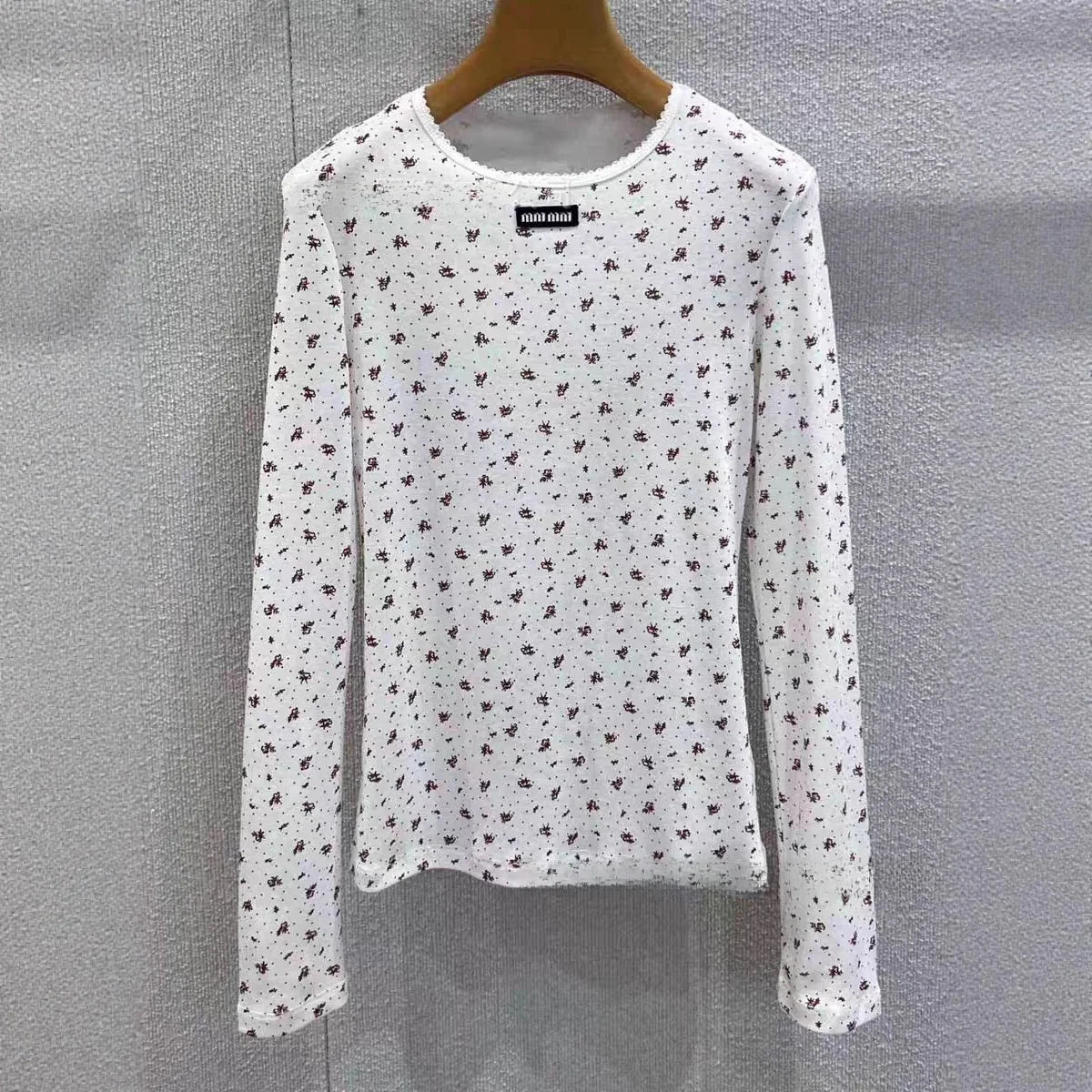 Early Spring New Style Women's 4-Piece Set Short-Sleeve Floral Print Vest Layered Top T-Shirt Cotton Quality Ceiling Elegant
