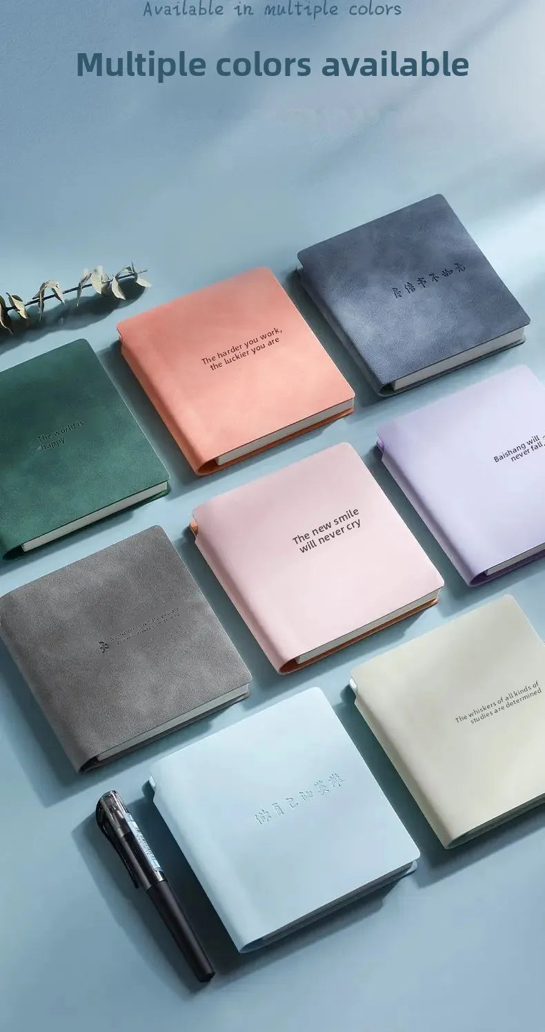 Mini Portable Blank Notebook Stamp Check in out Log Book Customizable Logo Available High Aesthetic Value Office Supply