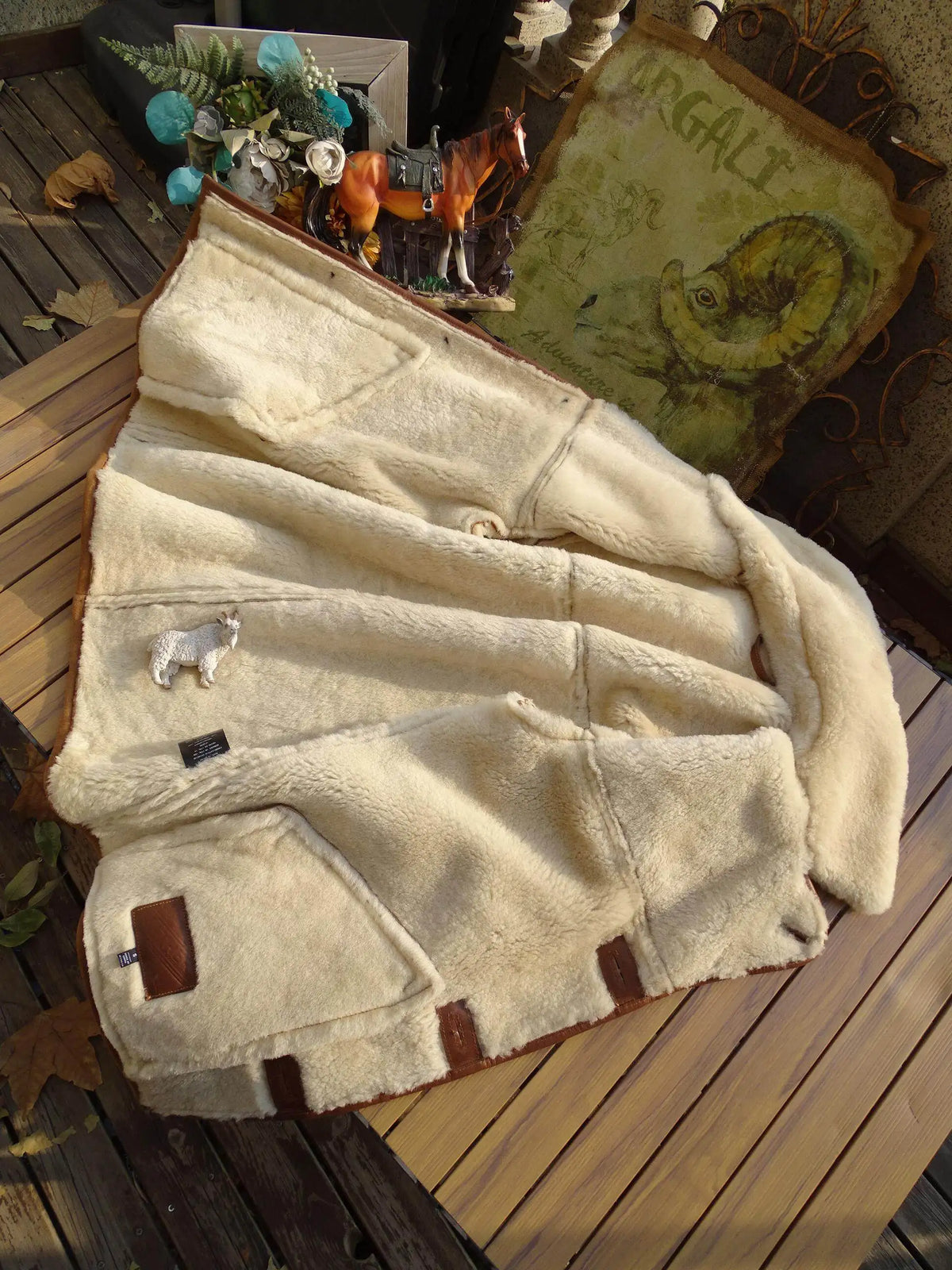 Light Brown Winter Shearling Jacket Men Casual Style Plus Size 4XL Genuine Natural Thick Sheepskin Warm Single Breasted Coat