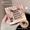 Natural Looking Lightweight Thin Glue-Free Fake Eyelashes Gege Bear Artificial Fiber Easy to Handle Bear Mascara Extensions
