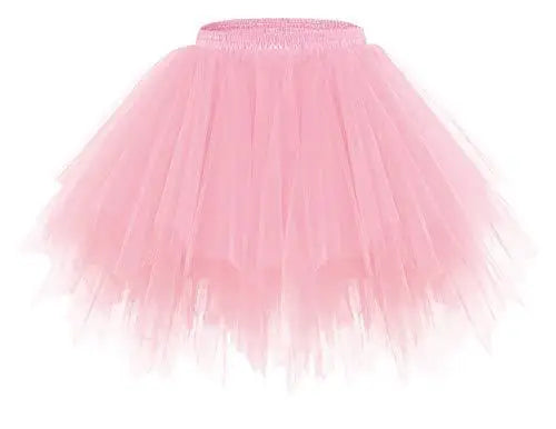 Black French Style Puffy Skirt Fashionable Dance Activity Practice Skirt Polyester Fabric A-Line Long Skirt Sweet Style