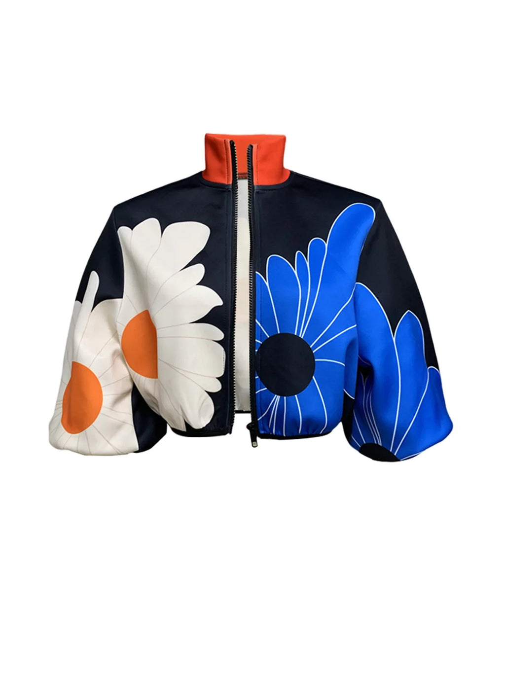 Plus Size 2024 Spring Autumn New Cross-Border Plus Size Women's Clothing Fashionable Elegant Plaid Printing Cropped Top Jacket