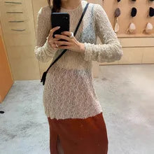 Asymmetric Button Side Split Long Sleeve Women's Shirt Le Home New Color Design Casual Commute Style Cotton British Style