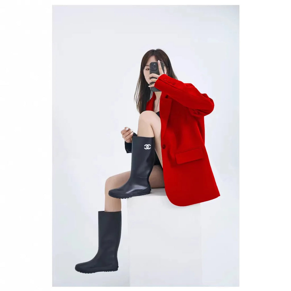 Casual Loose Women's Blazer Spring 2026 New Style Commute Fashionable Polyester Long Sleeve Single Button Patchwork Blazer