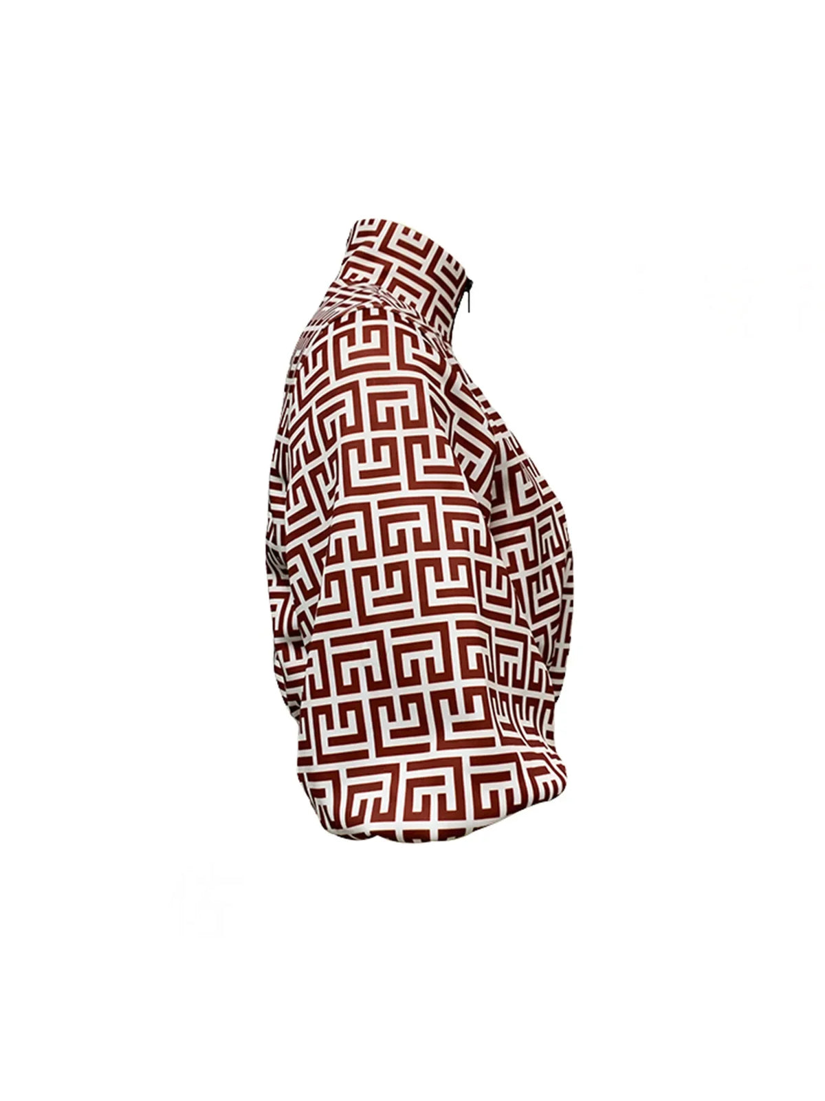 Plus Size 2024 Spring Autumn New Cross-Border Plus Size Women's Clothing Fashionable Elegant Plaid Printing Cropped Top Jacket