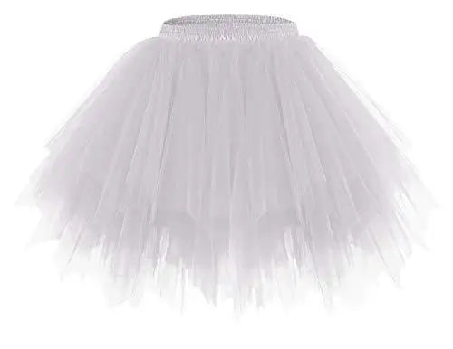 Black French Style Puffy Skirt Fashionable Dance Activity Practice Skirt Polyester Fabric A-Line Long Skirt Sweet Style
