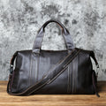 NZPJ Vintage Leather Men Travel Bag Natural Cowhide Handbag Casual Shoulder Messenger Computer  Bag Large Capacity Luggage Bag