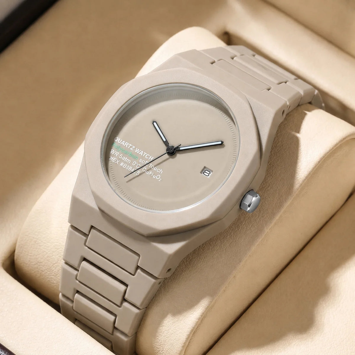 1pcs Men's Silver Dial Alloy Strap Vintage Fashion Map Dial Lightweight Sporty Details Quartz Watch for Daily Business Party Hol