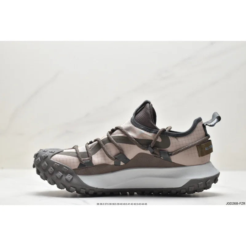 Outdoor Sports Trekking Shoes Men's Waterproof Breathable Mountain Climbing Shoes Single Thick EVA Outsole Low Cut Canvas Upg...