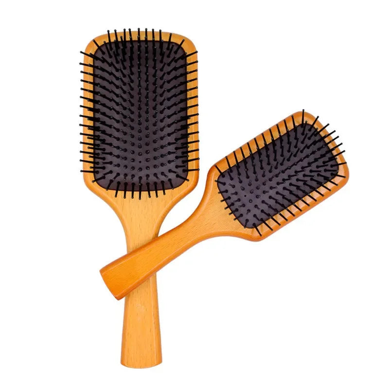 Aveda Same Style Air Cushion Comb Hairdressing Comb Shaping Airbag Comb Walnut Wood Massage Care Real Wood Air Cushion Comb Whol
