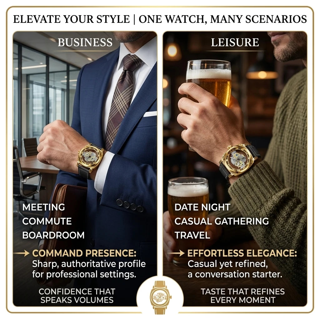 1Pcs Men's Multicolor Dial Leather Strap Vintage Fashion Classic Fashion Details Quartz Watch For Business Party Holiday