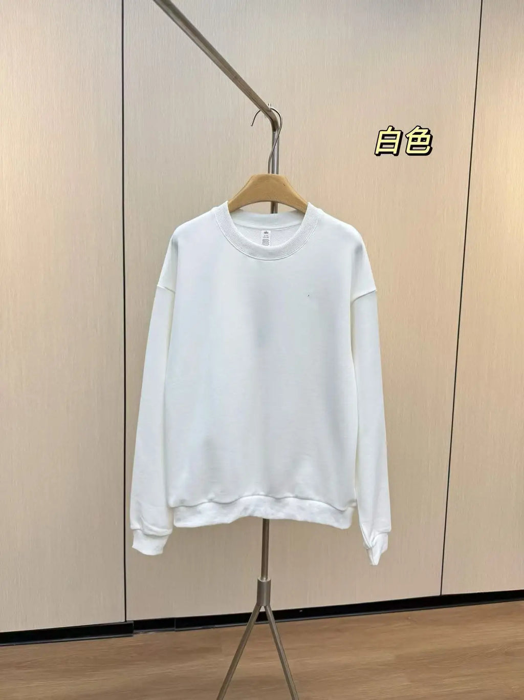 Pure Cotton Sweatshirt round Neck Casual Sporty Versatile Autumn Winter New Style Couple's Letter Print Comfortable Fit Hoodie