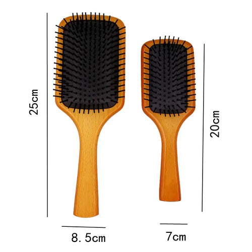Aveda Same Style Air Cushion Comb Hairdressing Comb Shaping Airbag Comb Walnut Wood Massage Care Real Wood Air Cushion Comb Whol