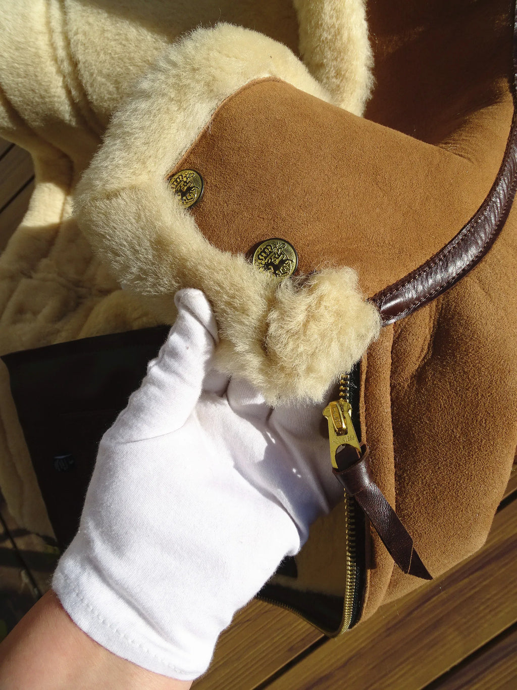 Light Brown Winter Shearling Jacket Men Retro Style Plus Size 4XL Genuine Natural Thick Sheepskin Warm Leather Coat