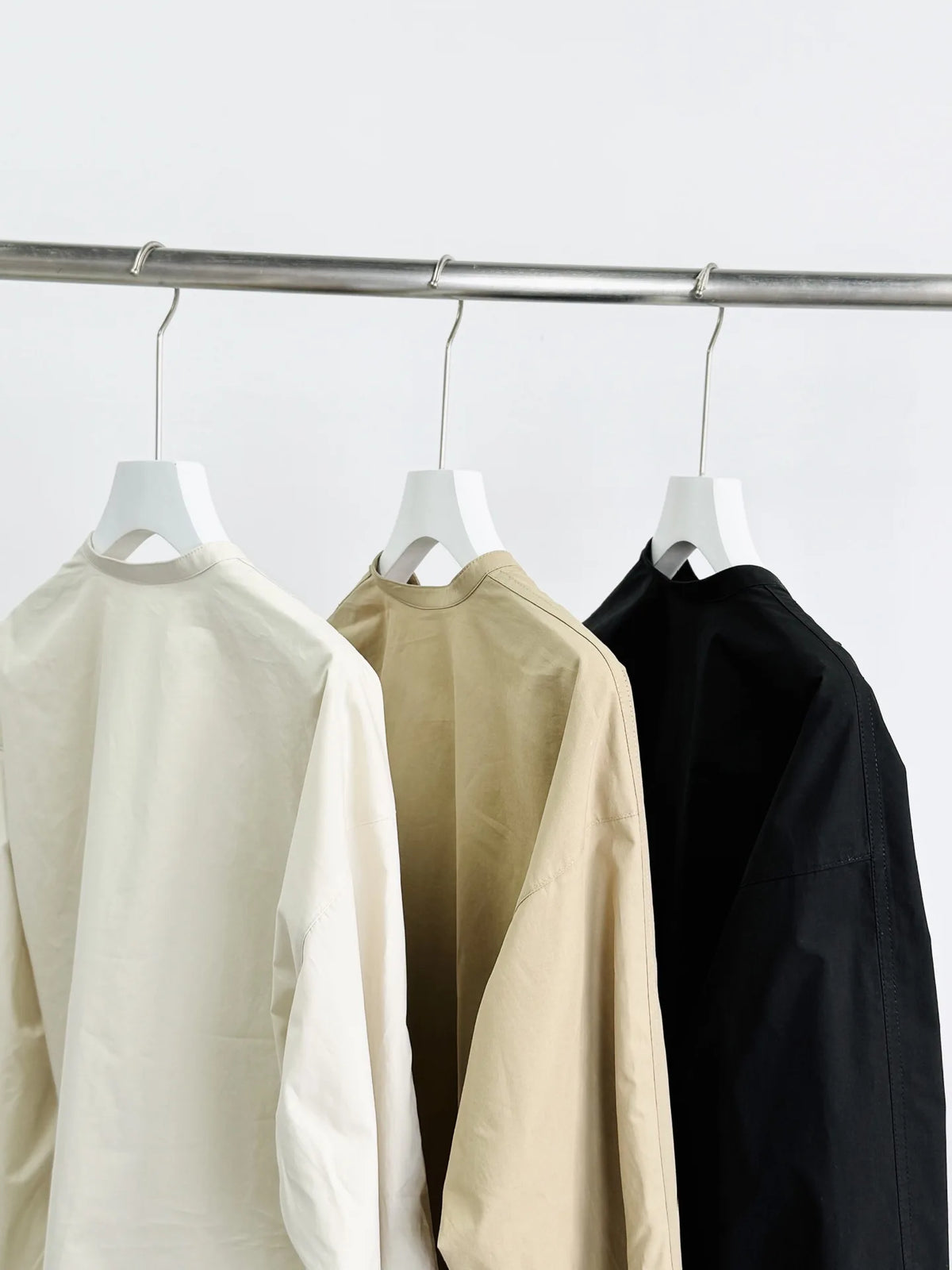 Asymmetric Button Side Split Long Sleeve Women's Shirt Le Home New Color Design Casual Commute Style Cotton British Style