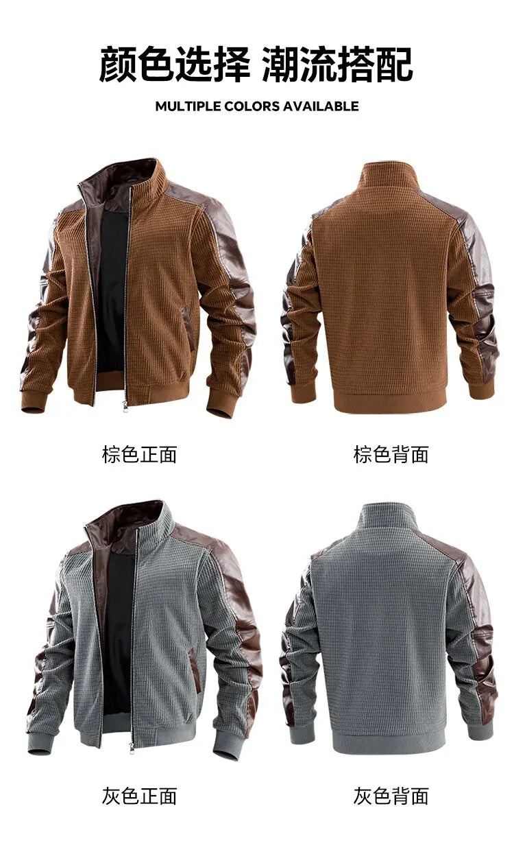 Autumn and Spring New Fashion Trend American Vintage Windproof Workwear Jacket Men's Casual Loose Sports High Quality Outerwear