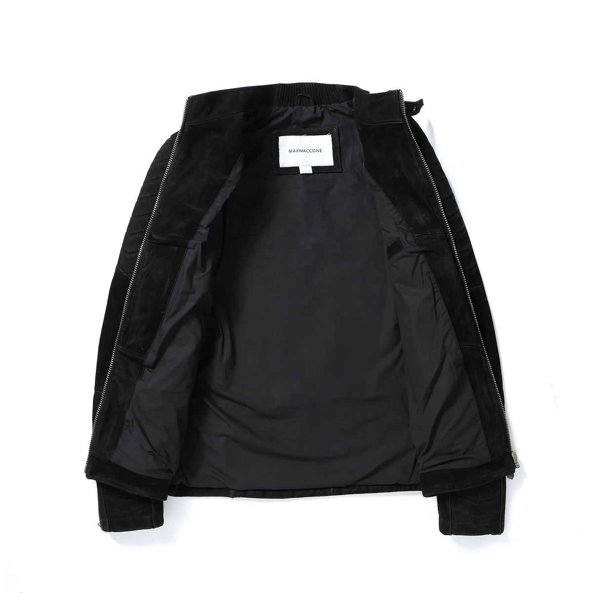 Black Winter Leather Jacket Men Vintage Style Plus Size 3XL Genuine Natural Thick Cow Suede Stand Collar Skulls Pattern Coat