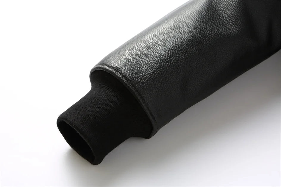 Black Winter Leather Jacket Men Retro Style Europe Size Genuine Natural Thick Cowhide Turn-Down Collar G1 Flight Coat