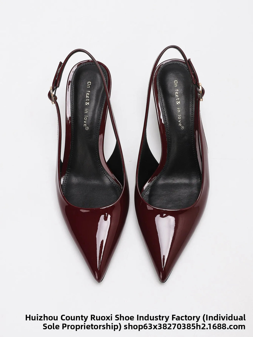 Elegant Pointed Toe Low Heel Chunky Heel Women's Sandals Fashionable New Arrival Simple Stylish Open Toe Pumps PU Lined