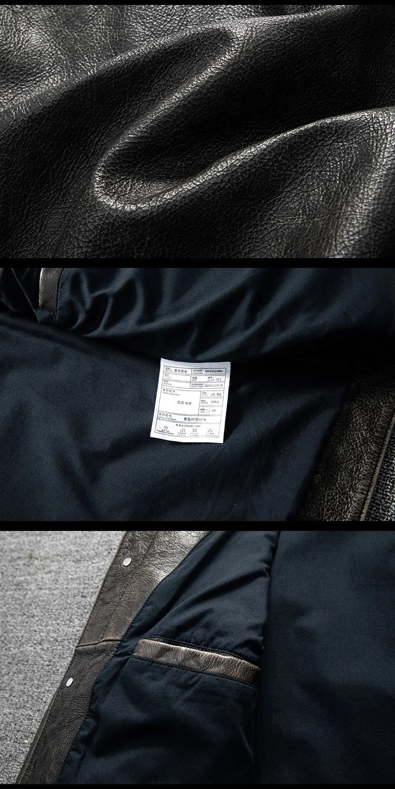 Black Spring Leather Jacket Men Vintage Style Plus Size 5XL Genuine Natural Cowhide Turn-Down Collar Single Breasted Coat