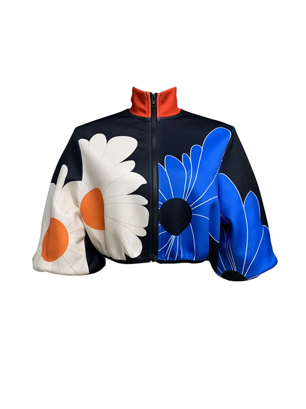 Plus Size 2024 Spring Autumn New Cross-Border Plus Size Women's Clothing Fashionable Elegant Plaid Printing Cropped Top Jacket