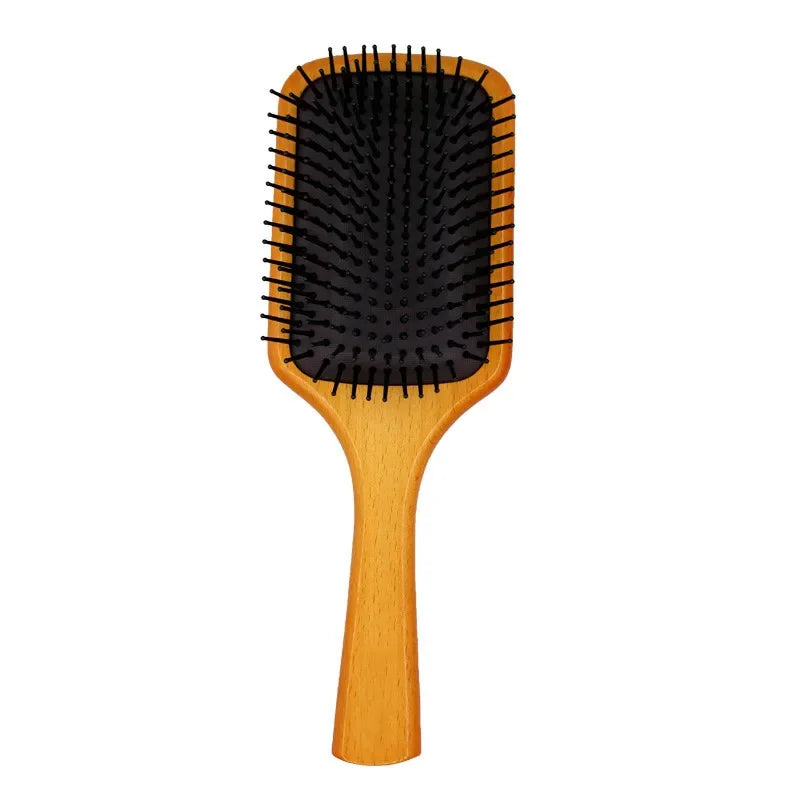 Aveda Same Style Air Cushion Comb Hairdressing Comb Shaping Airbag Comb Walnut Wood Massage Care Real Wood Air Cushion Comb Whol