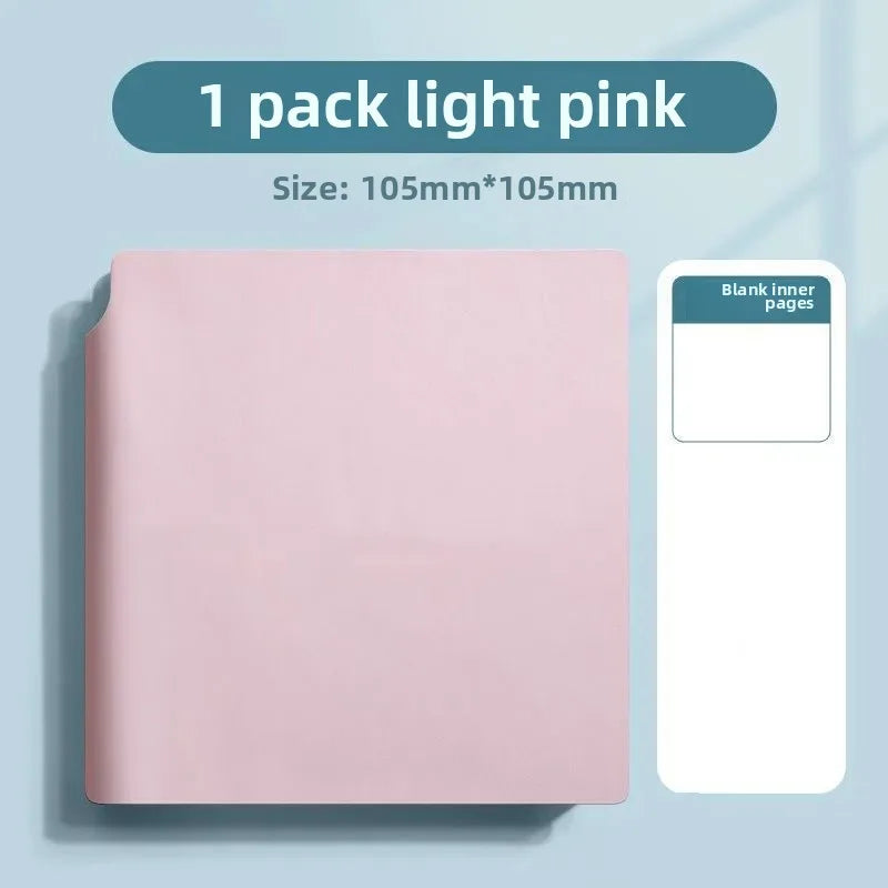Mini Portable Blank Notebook Stamp Check in out Log Book Customizable Logo Available High Aesthetic Value Office Supply