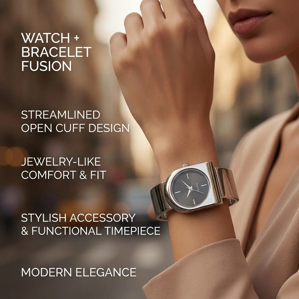 1Pcs Women's Black Dial Alloy Strap Vintage Fashion Classic Fashion Details Quartz Watch For Business Party Holiday