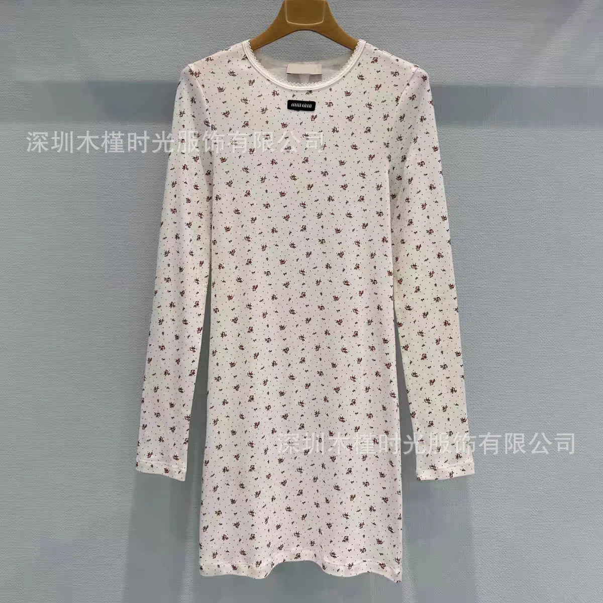 Early Spring New Style Women's 4-Piece Set Short-Sleeve Floral Print Vest Layered Top T-Shirt Cotton Quality Ceiling Elegant