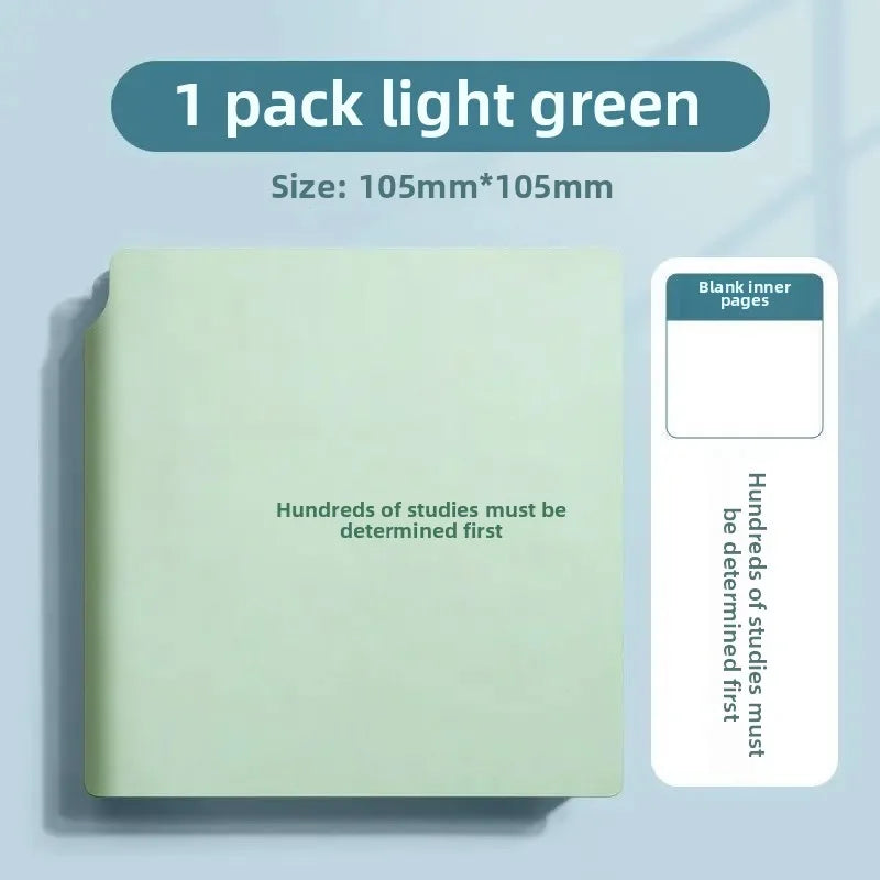 Mini Portable Blank Notebook Stamp Check in out Log Book Customizable Logo Available High Aesthetic Value Office Supply