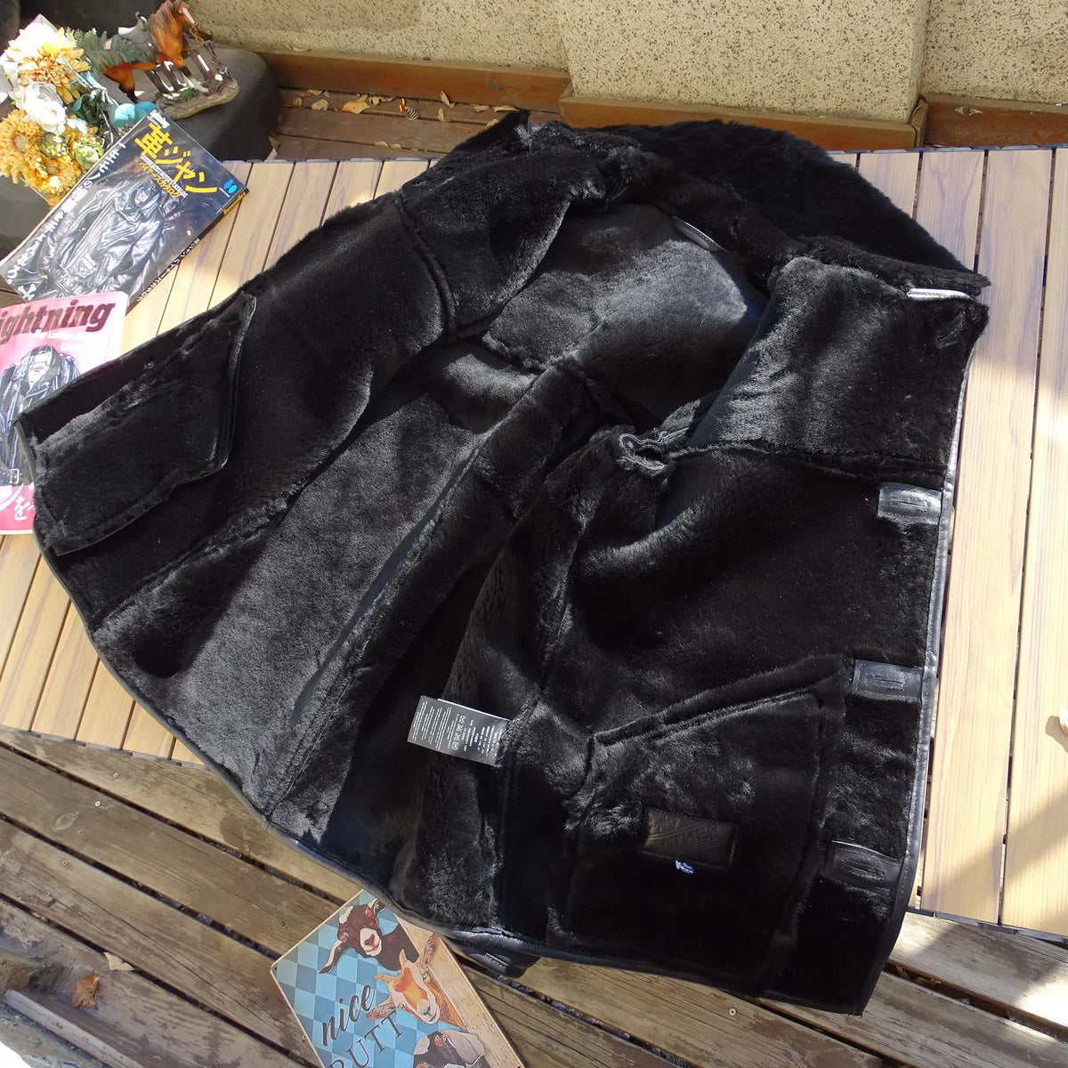 Light Brown Winter Shearling Jacket Men Casual Style Plus Size 4XL Genuine Natural Thick Sheepskin Warm Single Breasted Coat