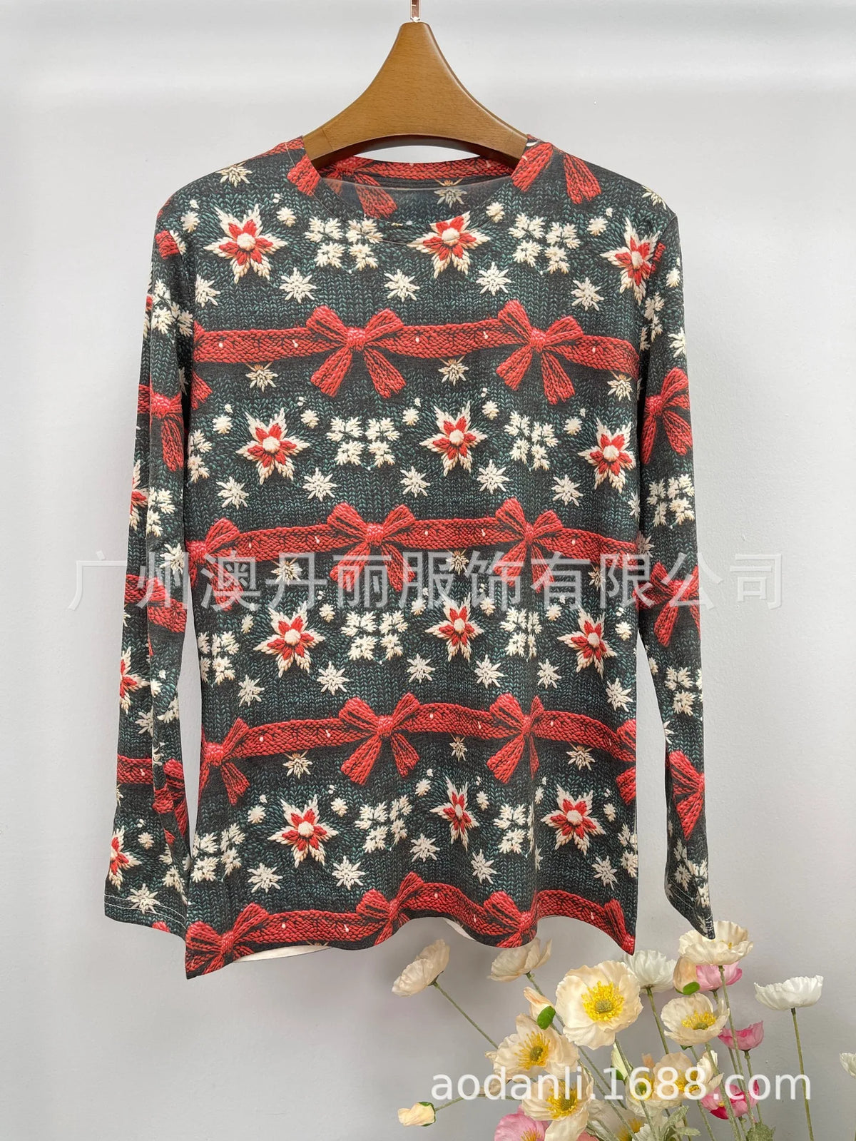 New Autumn Fashion Baby Cotton Long Sleeve T-Shirt All over Print Casual round Neck Elegant Loose Fit Versatile Comfortable