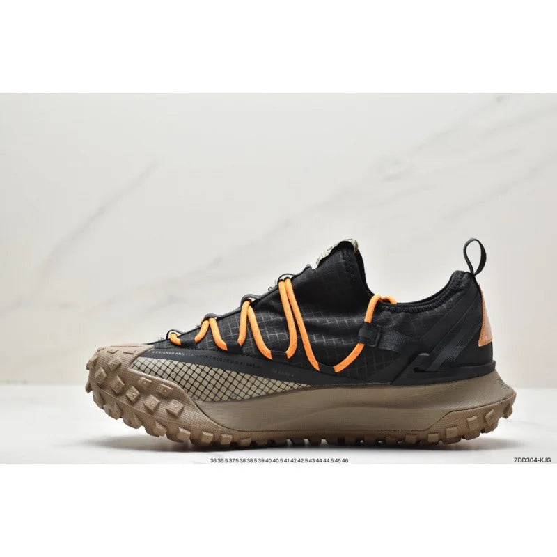 Outdoor Sports Trekking Shoes Men's Waterproof Breathable Mountain Climbing Shoes Single Thick EVA Outsole Low Cut Canvas Upg...