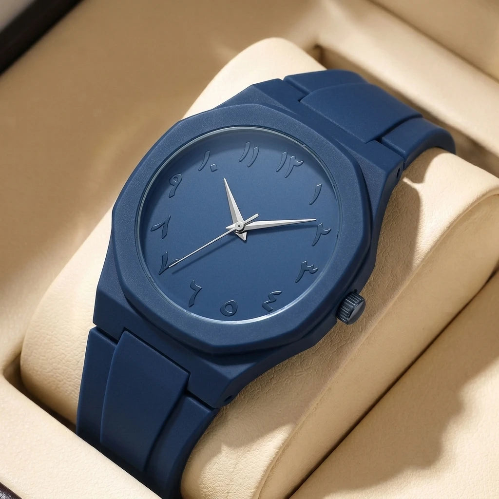 1pcs Men's white dial alloy strap vintage fashion map dial lightweight sporty details Quartz Watch for daily business party holi