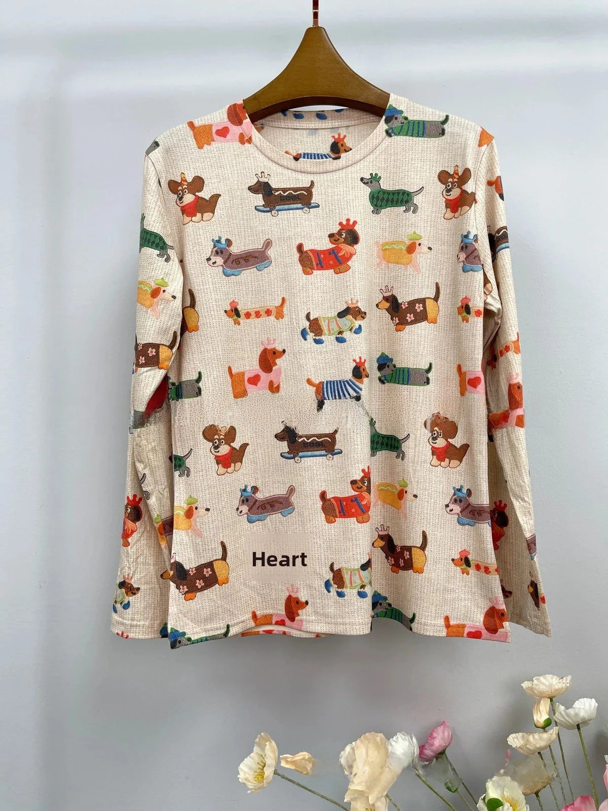 New Autumn Fashion Baby Cotton Long Sleeve T-Shirt All over Print Casual round Neck Elegant Loose Fit Versatile Comfortable