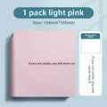 Mini Portable Blank Notebook Stamp Check in out Log Book Customizable Logo Available High Aesthetic Value Office Supply