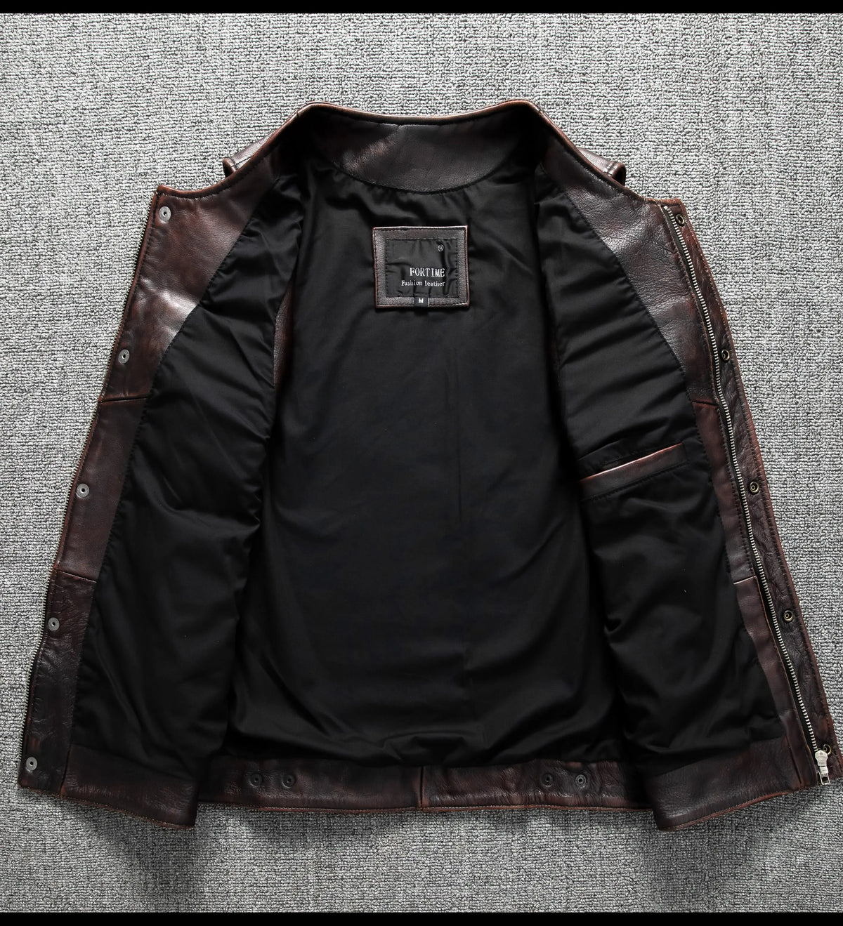 Red Brown Spring Leather Vest Men Retro Style Plus Size 6XL Genuine Natural Cowhide O-Neck Collar Slim Fit Short Sleeveless Coat