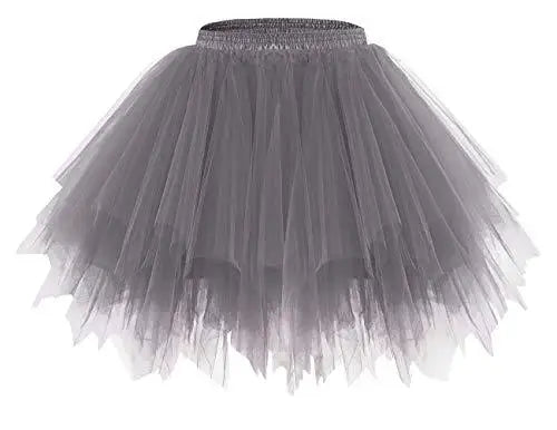 Black French Style Puffy Skirt Fashionable Dance Activity Practice Skirt Polyester Fabric A-Line Long Skirt Sweet Style
