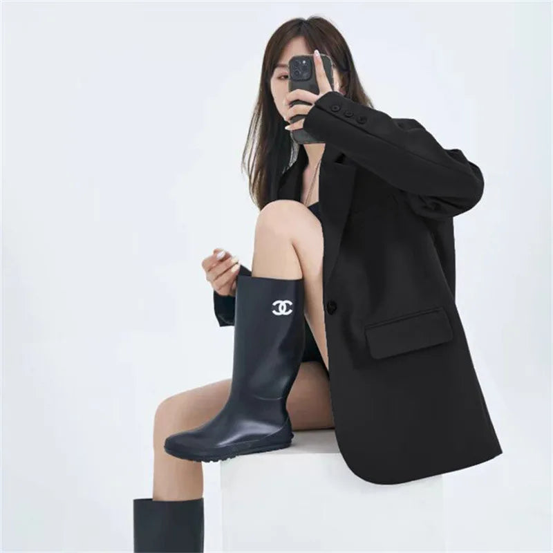 Casual Loose Women's Blazer Spring 2026 New Style Commute Fashionable Polyester Long Sleeve Single Button Patchwork Blazer