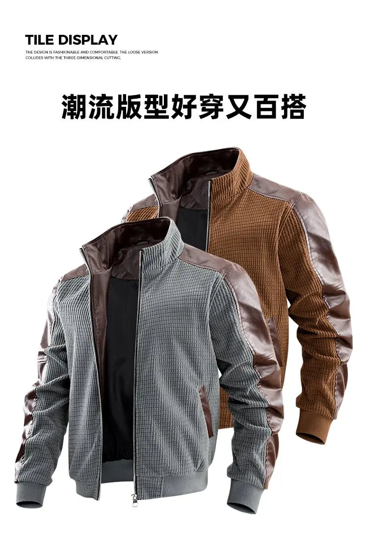 Autumn and Spring New Fashion Trend American Vintage Windproof Workwear Jacket Men's Casual Loose Sports High Quality Outerwear