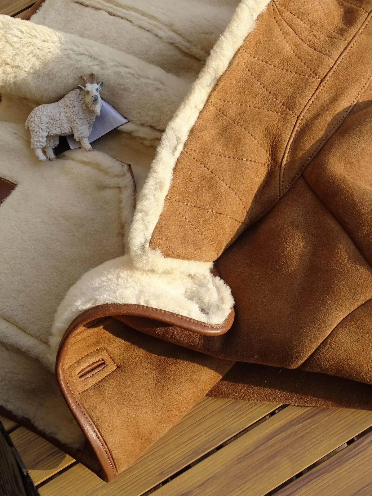 Light Brown Winter Shearling Jacket Men Casual Style Plus Size 4XL Genuine Natural Thick Sheepskin Warm Single Breasted Coat