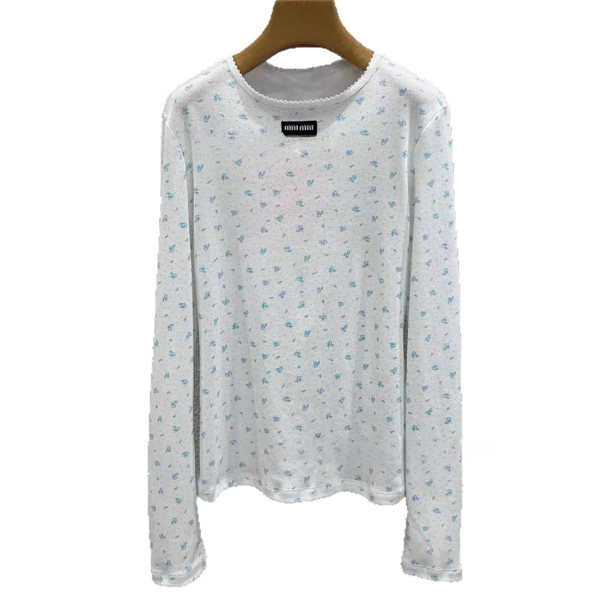 Early Spring New Style Women's 4-Piece Set Short-Sleeve Floral Print Vest Layered Top T-Shirt Cotton Quality Ceiling Elegant
