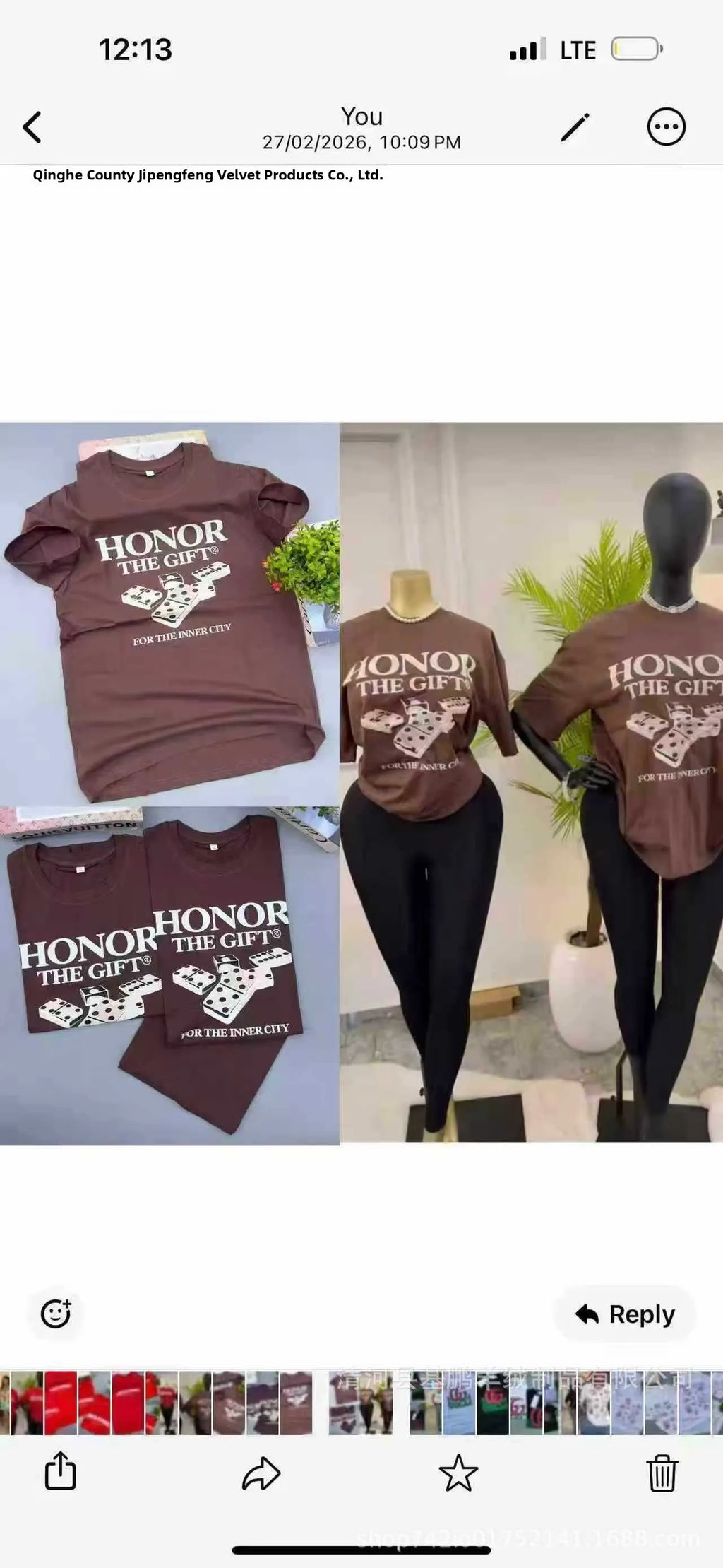 Loose Fit Embroidered Cotton T-Shirt Women's Shoulder Width round Neck Print Short Sleeve Cross-Border Half Sleeve Street Style