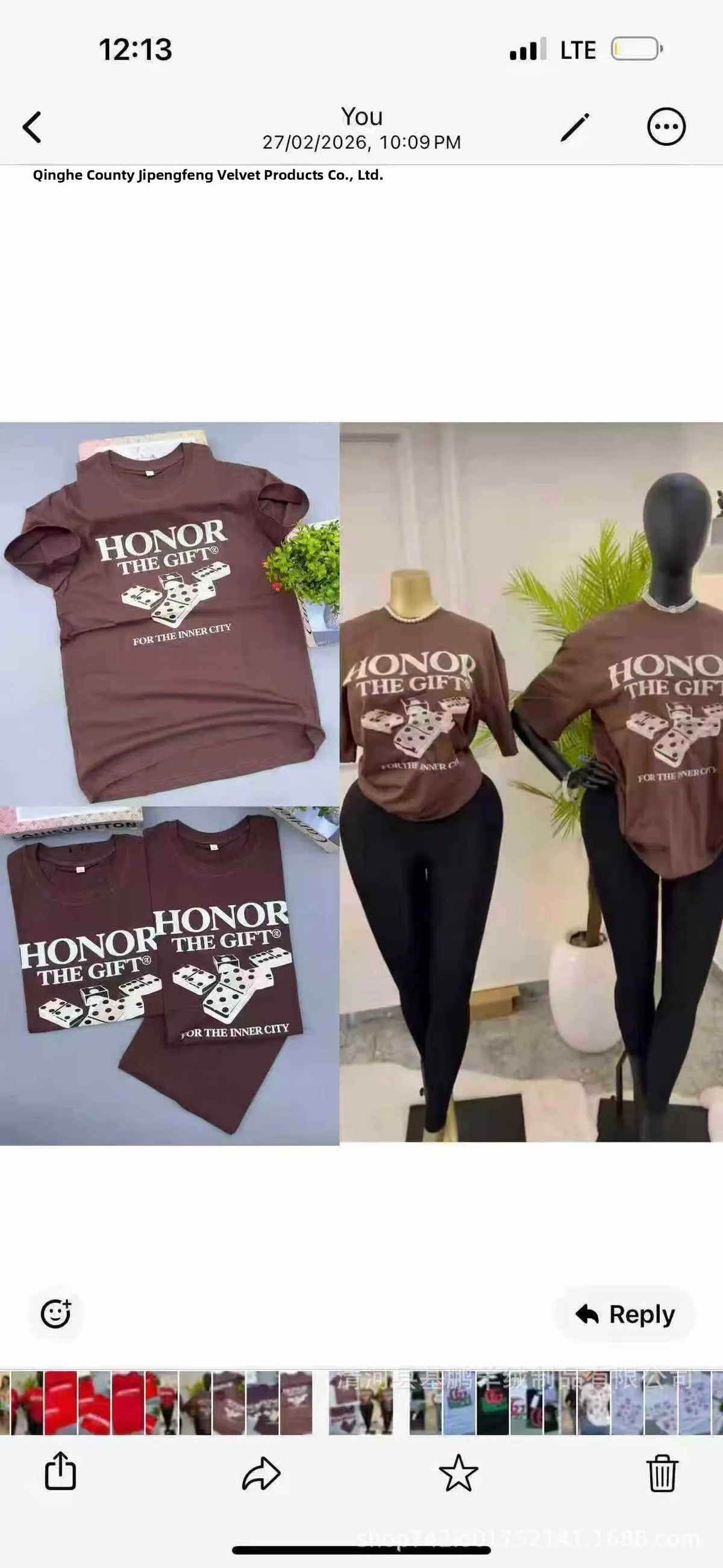 Loose Fit Embroidered Cotton T-Shirt Women's Shoulder Width round Neck Print Short Sleeve Cross-Border Half Sleeve Street Style