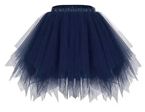 Black French Style Puffy Skirt Fashionable Dance Activity Practice Skirt Polyester Fabric A-Line Long Skirt Sweet Style
