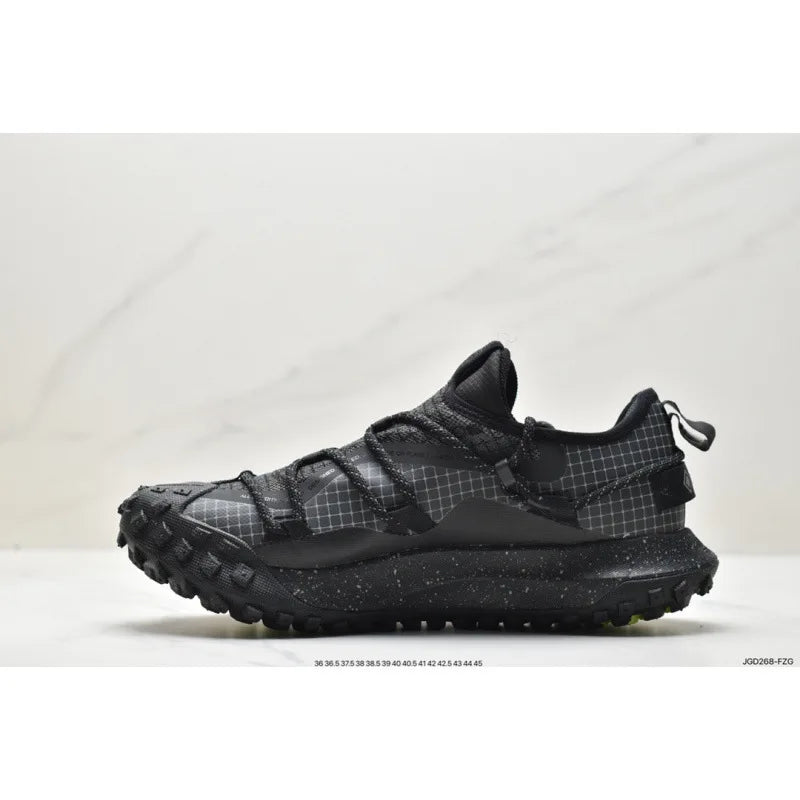 Outdoor Sports Trekking Shoes Men's Waterproof Breathable Mountain Climbing Shoes Single Thick EVA Outsole Low Cut Canvas Upg...